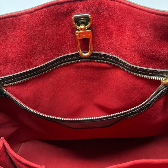 Louis Vuitton Hampstead MM tote bag in Damier Ebene canvas - Picture 12 of 16
